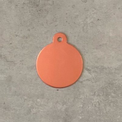 dog tags pink