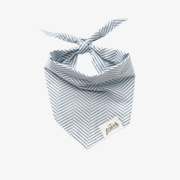 Breezy // Hundebandana med sildeben (lyseblå)