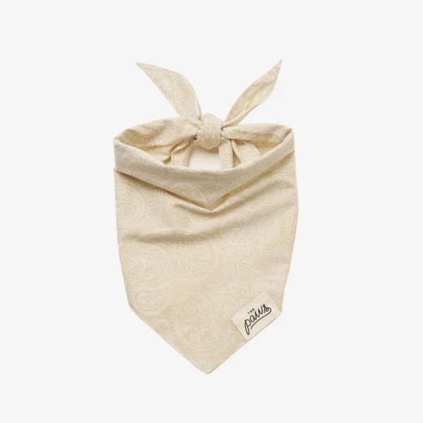 beige bandana