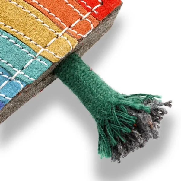 Rainbow Warrior // Økologisk hundelegetøj (regnbue)