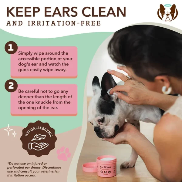 NDC Ear Wipes // Ørerens- og pleje til hunde