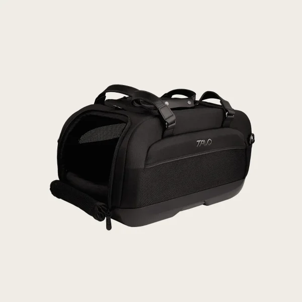 Tavo Dupree // Crash-testet hundetaske til fly og bil med ISOFIX (onyx)