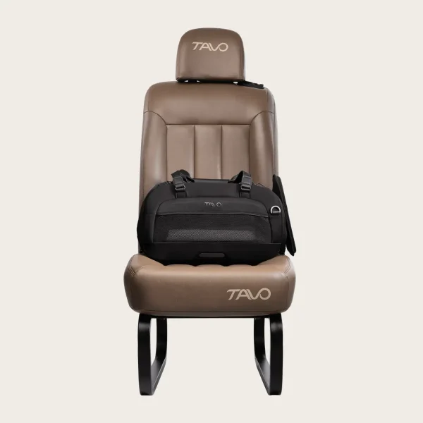 Tavo Dupree // Crash-testet hundetaske til fly og bil med ISOFIX (onyx)