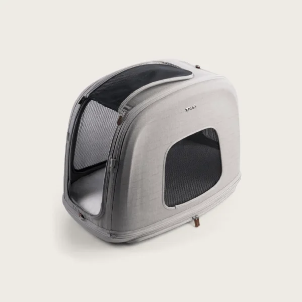 Tavo Crispin // Crash-testet transportbur med ISOFIX til bil (merle)