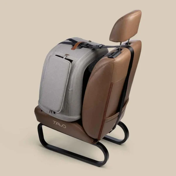 Tavo Crispin // Crash-testet transportbur med ISOFIX til bil (merle)