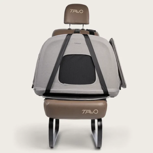 Tavo Crispin // Crash-testet transportbur med ISOFIX til bil (merle)